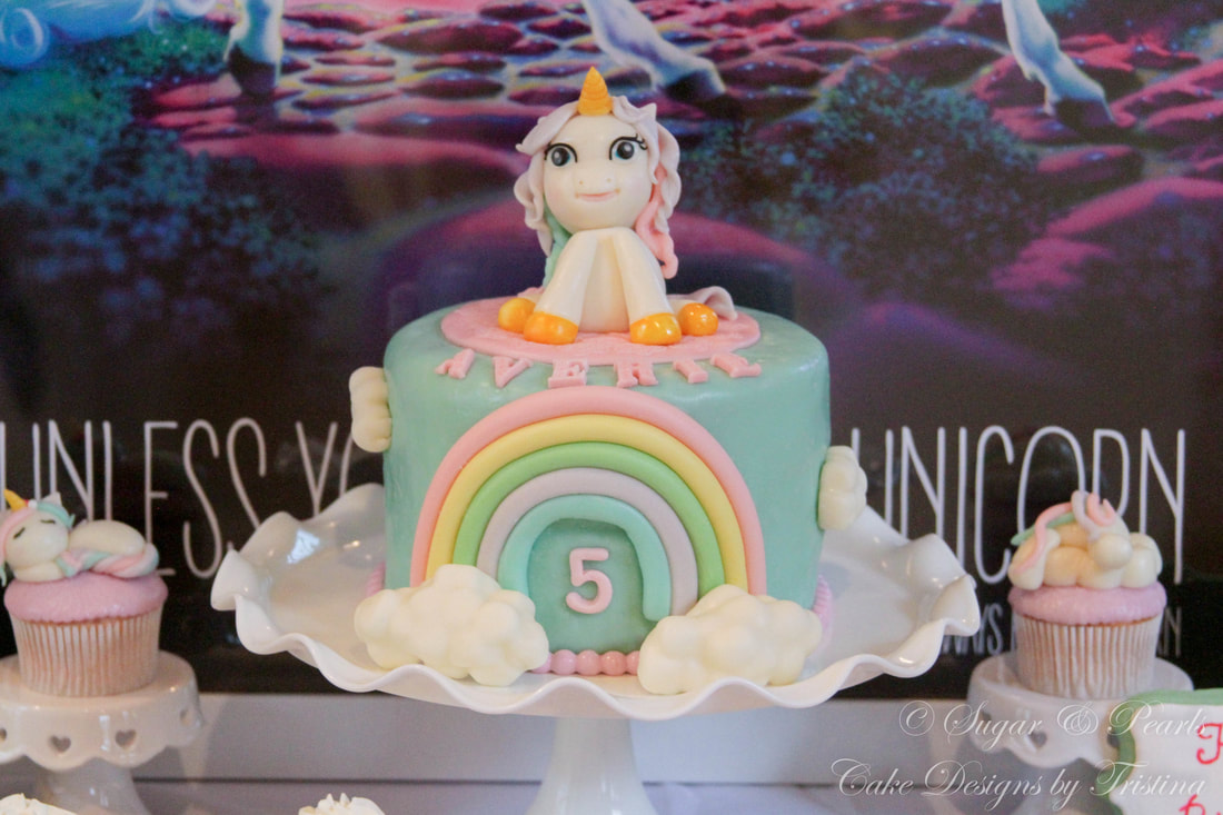 Unicorn Rainbow Cake Making Life A Little Sweeter
