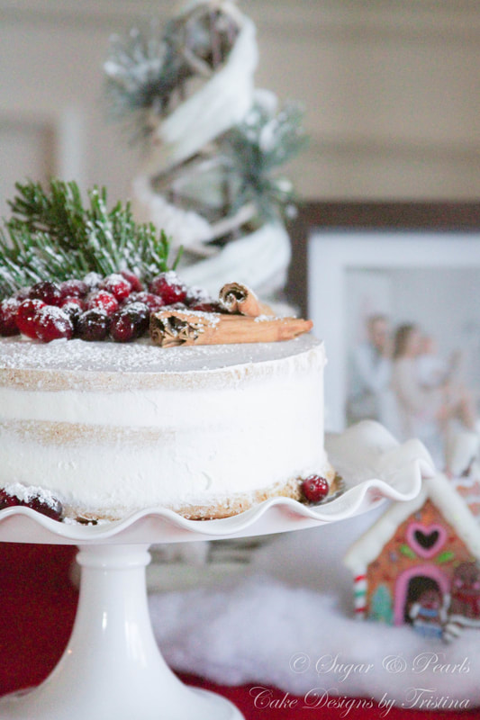 Winter Semi Naked Cakes - Making life a little sweeter!