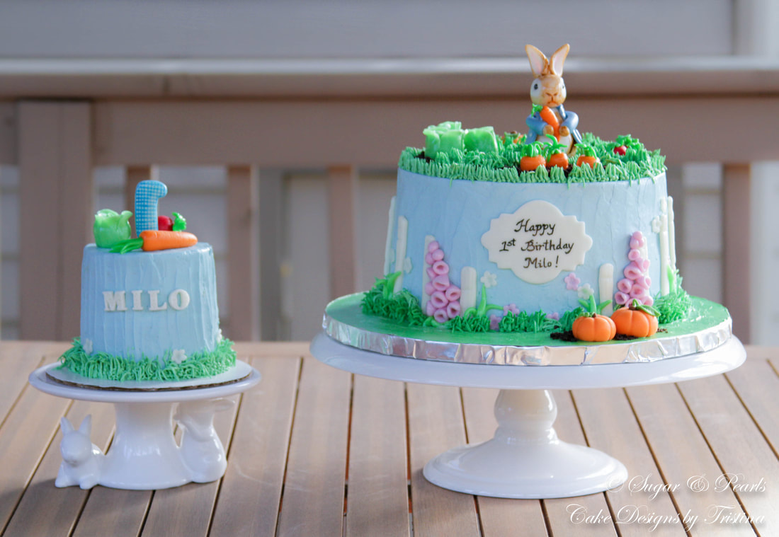 Peter Rabbit Birthday Cake - Decorated Cake by Sam - CakesDecor